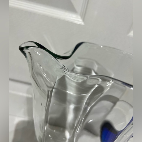New Crystal Clear  Handcrafted crystal pitcher Made in Romania - Picture 5 of 13